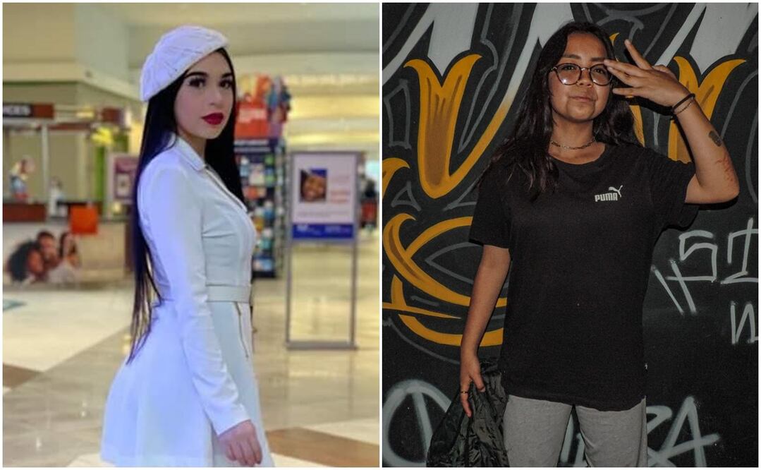 Bionce Amaya Cortez y Ana Arizbeth Soto, dos casos de mujeres desaparecidas. FOTOS: redes sociales