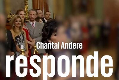 Chantal Andere respondió a polémica con su esposo