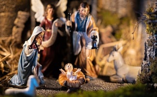 ¿Peregrino extra en el pesebre? Prófugo usa un Portal de Belén como escondite en Italia