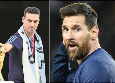 Lionel Scaloni: "Entre Maradona y Messi, me quedo con Messi"