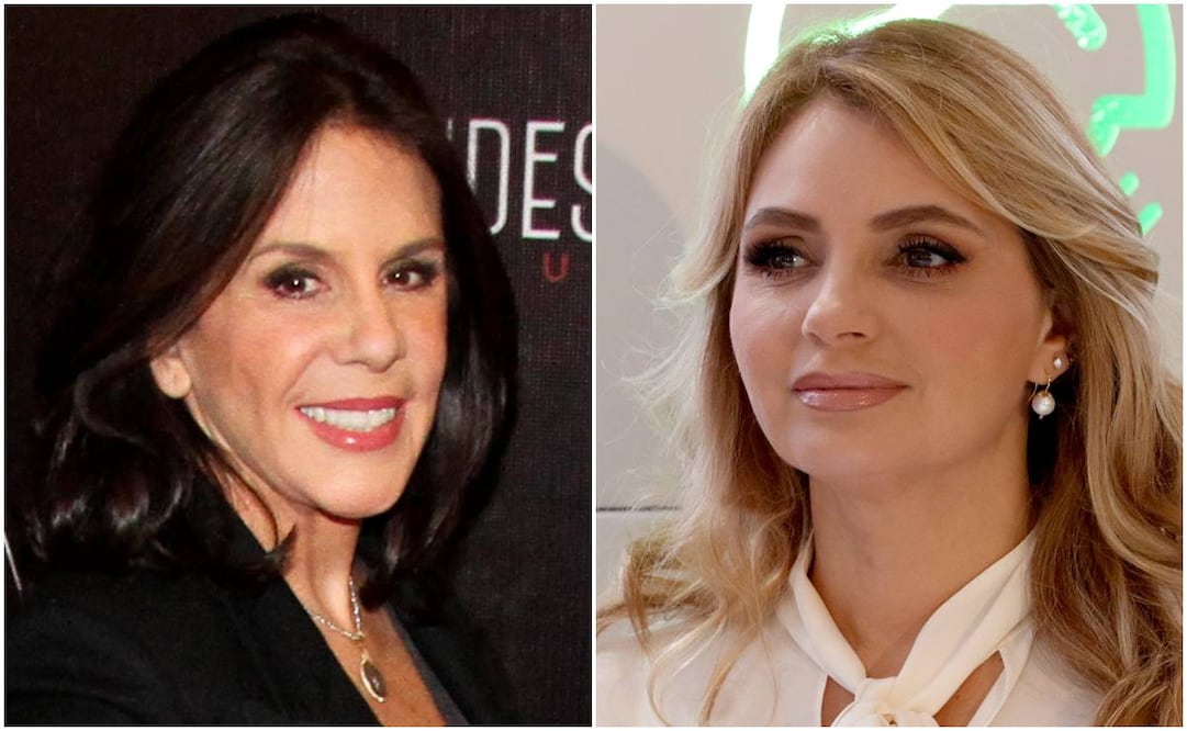 Rebecca Jones y Angélica Rivera trabajaron juntas sin éxito. Foto: EL UNIVERSAL/EFE.