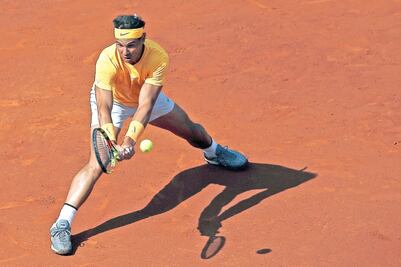 Nadal avanza a los cuartos de final en Barcelona