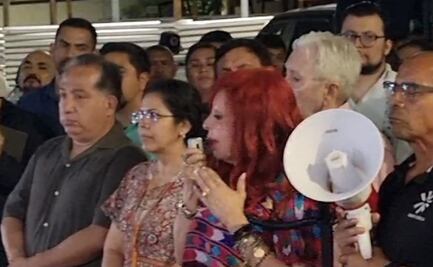 “No estoy para cumplir caprichos de nadie”, responde Layda Sansores a policías sobre renuncia de Marcela Muñoz