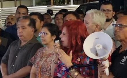 “No estoy para cumplir caprichos de nadie”, responde Layda Sansores a policías sobre renuncia de Marcela Muñoz