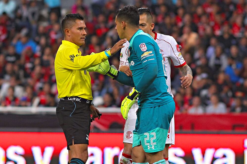 Imago7. Fernando Guerrero durante el partido entre Atlas y  Toluca 