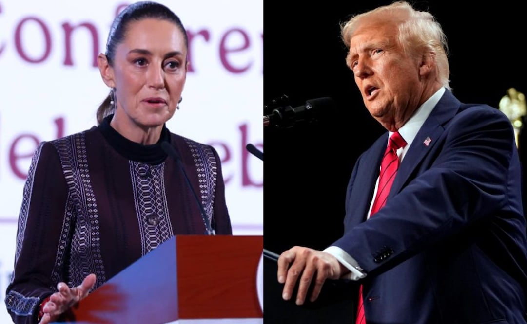 El acuerdo entre la presidenta Claudia Sheinbaum y Donald Trump de posponer durante un mes la aplicación de aranceles de 25% contra nuestro país abre la puerta a una posible resolución entre los dos gobiernos. (04/02/025) Foto: Fernanda Rojas/EL UNIVERSAL/AP