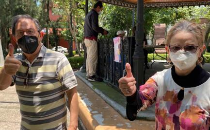 "Pongo mi granito de arena para hacer justicia a víctimas de sexenios pasados", dice votante de Álvaro Obregón