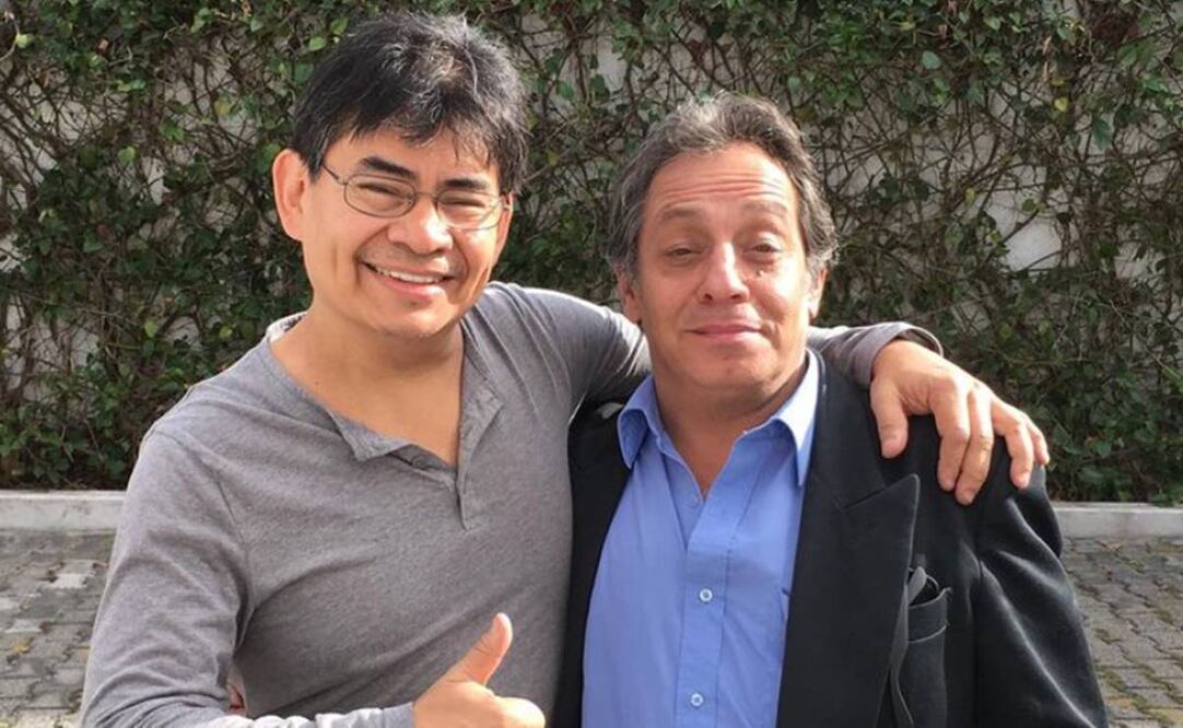  En redes, figuras del doblaje se despidieron de Miguel (der).