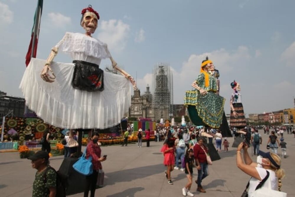 La CDMX tiene ofrendas de Día de Muertos increíbles que no te puedes perder. Foto: Archivo El Universal
