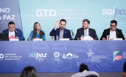 Líderes globales y periodistas del mundo se reunirán para pronunciar sus mensajes por la paz en Guanajuato
