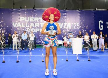 Jaqueline Cristian quiere regresar para el próximo Puerto Vallarta Open; “Planeo volver a México”, promete la campeona