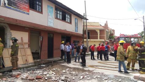 Explosión en iglesia de Uruapan deja una mujer lesionada
