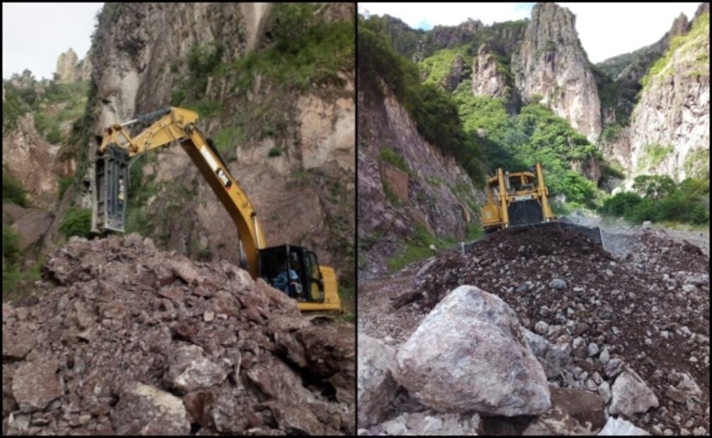 Suspenden corridas del tren "El Chepe" por lluvias y deslaves en Chihuahua