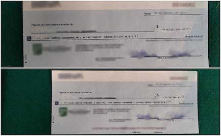 Aseguran en Aduana de Toluca cheques por más de 3 mdp sin declarar