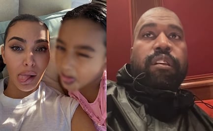 Kim Kardashian y Kanye West, una de las exparejas más famosas; estos son los hijos que comparten