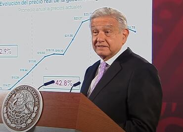 AMLO asegura que plan de autosuficiencia energética ha permitido que no aumenten los combustibles