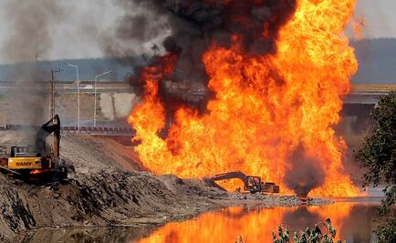 Encuentran restos calcinados tras explosión de ducto de Pemex en Celaya