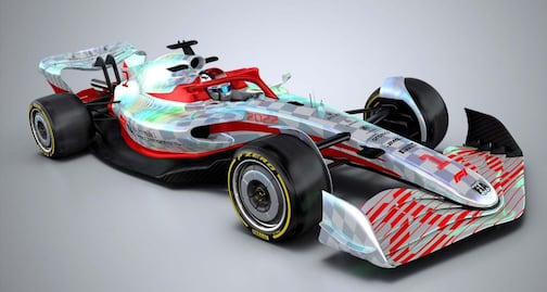 Así es el nuevo auto de Fórmula 1 para 2022