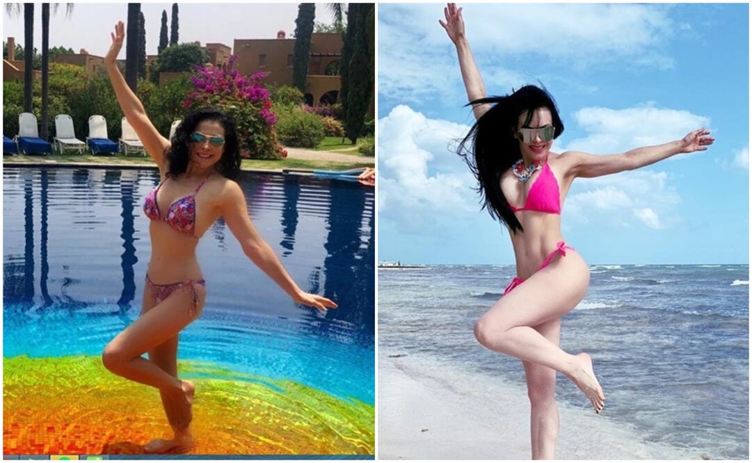 Lourdes Munguía y Maribel Guardia. Fotos: Captura instagram de Lourdes Munguía y Maribel Guardia