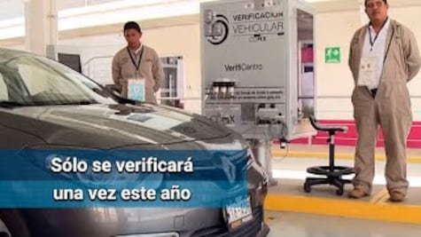 Analizan sólo una verificación para autos en la CDMX