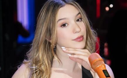 Mía Rubín sorprende con hermoso vestido de tul en "Juego de voces"