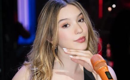 Mía Rubín sorprende con hermoso vestido de tul en "Juego de voces"