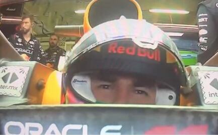 El emotivo video donde Checo Pérez llora en su auto tras quedar eliminado del GP de México