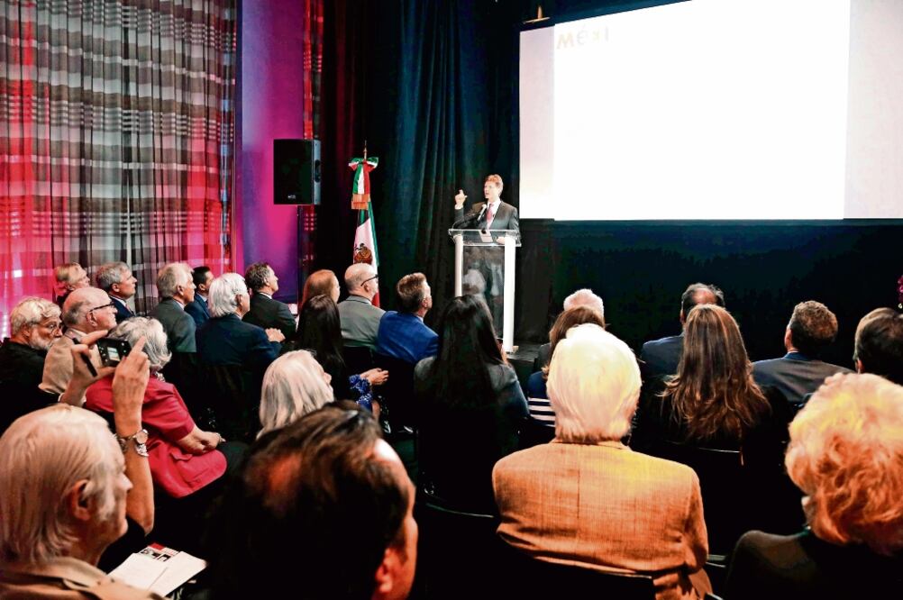 El secretario de Turismo, Enrique de la Madrid, encabezó la celebración del México Day, realizado en la ciudad de Nueva York (CORTESÍA SECTUR)