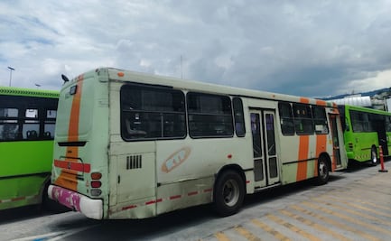 "Voluntariamente a fuerza"; CNTE toma camiones RTP para llegar a liberar caseta de Tlalpan