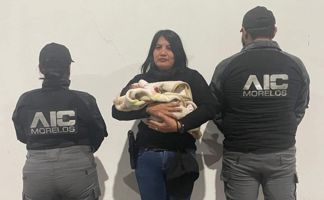 Recuperan a recién nacida sustraída de una clínica privada en Cuautla, Morelos. Foto Especial