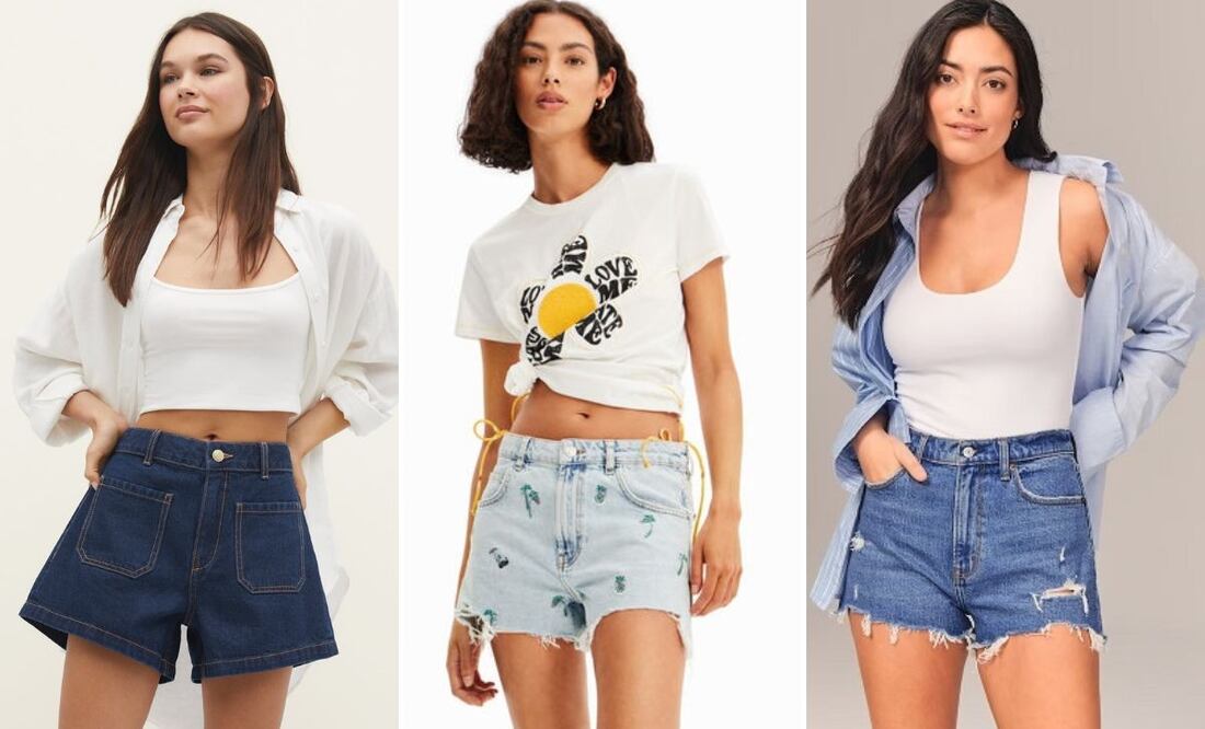 Foto: Stradivarius / Desigual / Abercrombie & Fitch