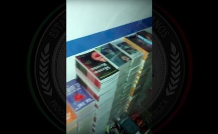 Aseguran más de 20 mil libros apócrifos en DF