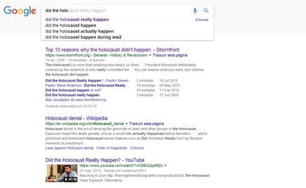 Museo acusa a Google de beneficiarse con el Holocausto