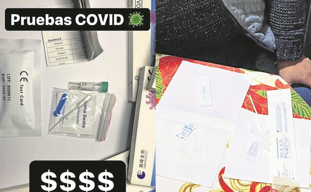 La pruebas rápidas que se venden en redes sociales prometen resultados de 15 a 20 minutos. Foto: Especial