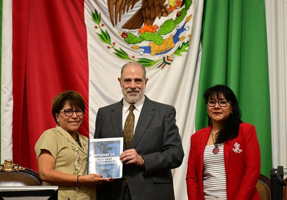 Jorge Nader entrega al Congreso de CDMX informe final sobre actividades del Consejo Judicial Ciudadano. (Foto: especial)