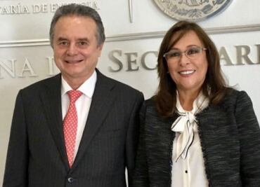 Pedro Joaquín Coldwell y Rocío Nahle se reúnen para transición