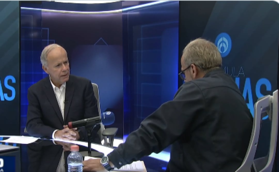 Israel Vallarta vs Ciro Gómez Leyva; confrontación en vivo termina con amenaza de demanda. Foto: Captura de pantalla