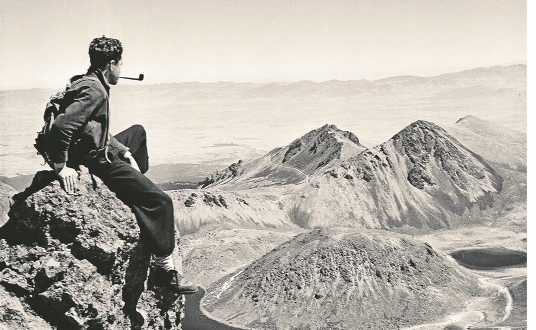 Autorretrato de Juan Rulfo en  el Nevado, de Toluca, 1950. Hoy, la obra de Rulfo se considera como  patrimonia cultural, aunque el autor nunca se vio así.Foto: Cortesía Fundación Rulfo