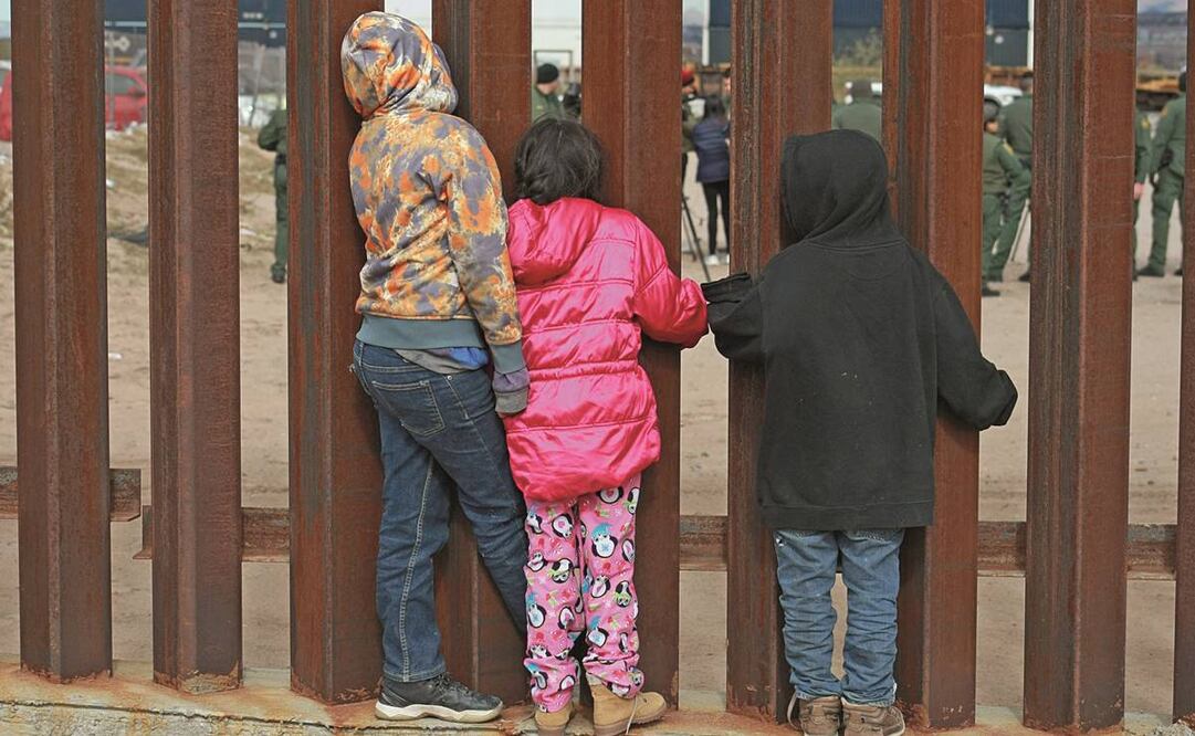 Las ONG expusieron las condiciones críticas que sufren niños migrantes. Foto: Archivo/EL UNIVERSAL.