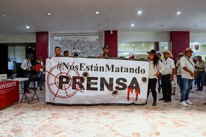 Semana negra para reporteros