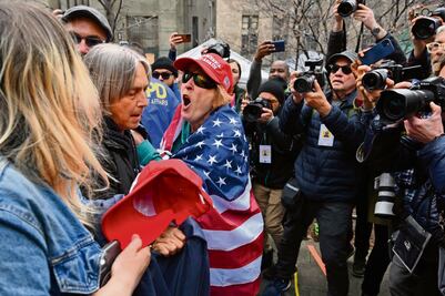 Trump: circo, locura y furia en el tribunal de NY