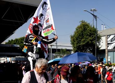 FOTOS: CNTE marcha a la SEP sobre Tlalpan; exigen ser recibidos por Mario Delgado como prometió