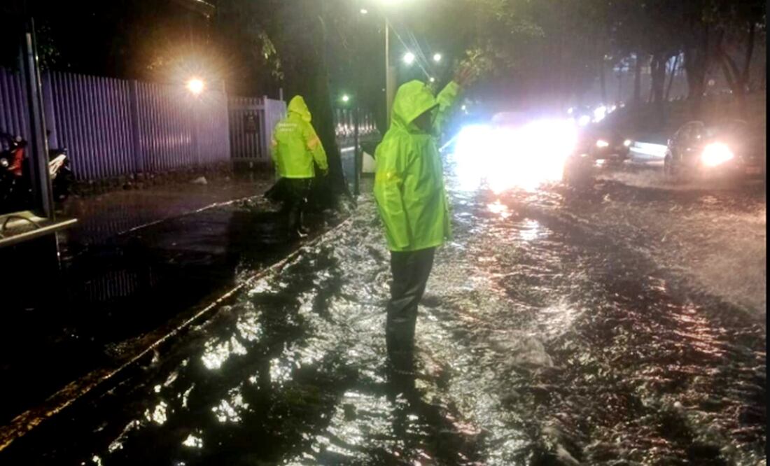 Lluvias Ciudad de México. Foto: especial