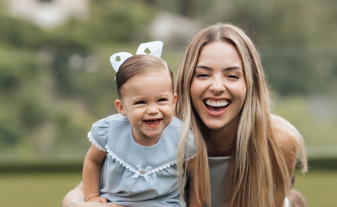 Mariana Rodríguez y su hija Mariel. Foto: Instagram @marianardzcantu
