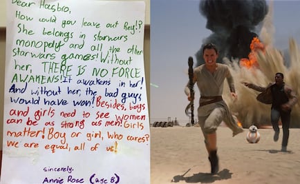 Tras queja de niña, Monopolio de "Star Wars" tendrá a Rey