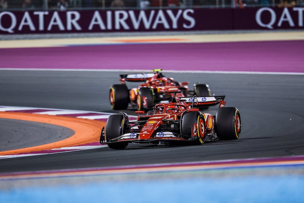 Gran Premio de Qatar 2024. Foto: Facebook Scuderia Ferrari HP