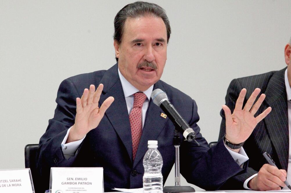 Emilio Gamboa dijo que el PRI busca reforzar la seguridad del Estado mexicano (ARCHIVO. EL UNIVERSAL)