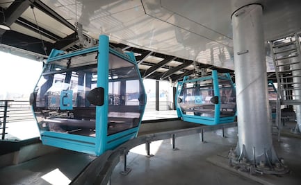 Sheinbaum supervisa pruebas en vacío en Línea 2 del Cablebús