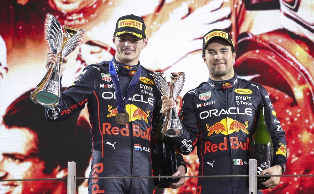 Checo Pérez y Max Verstappen / FOTO: EFE