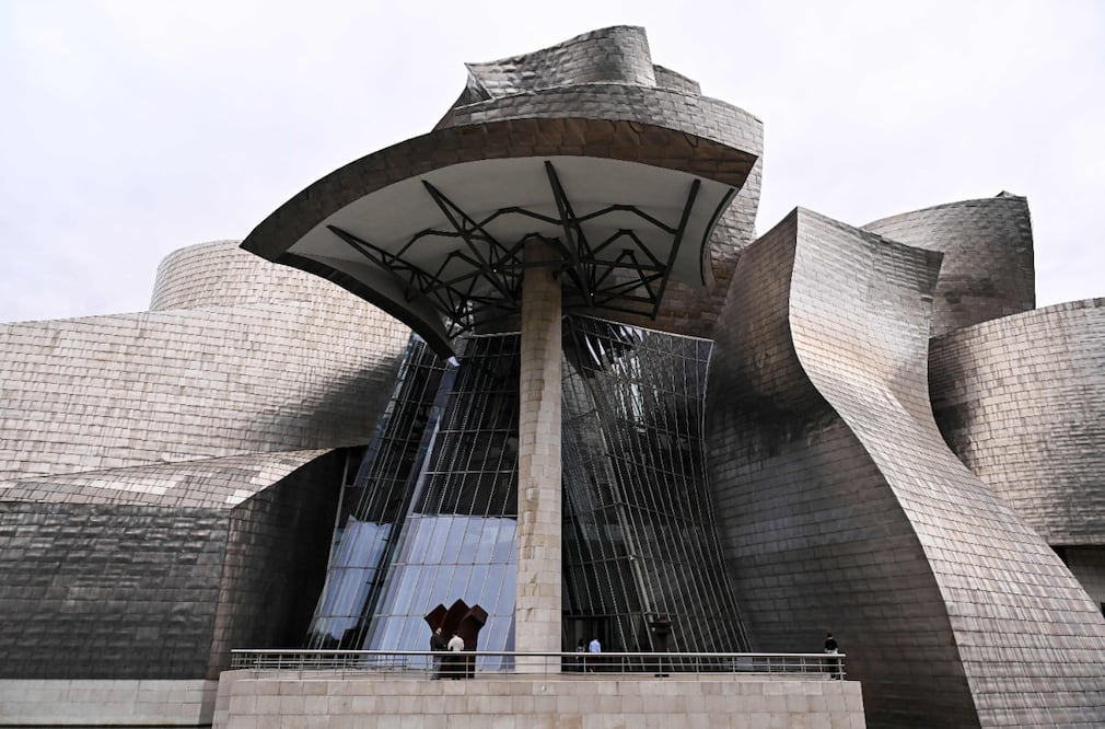 Museo Guggenheim de Bilbao, fundado en 1997.
Foto: AFP / Ander Gillenea